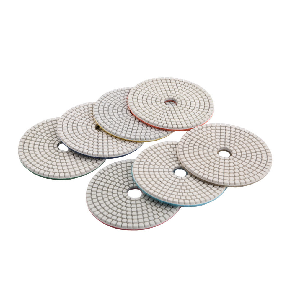 Wet white polishing pads 2