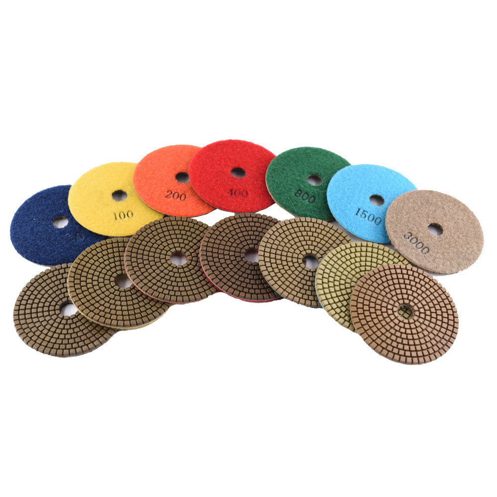 Wet granite polishing pads 2