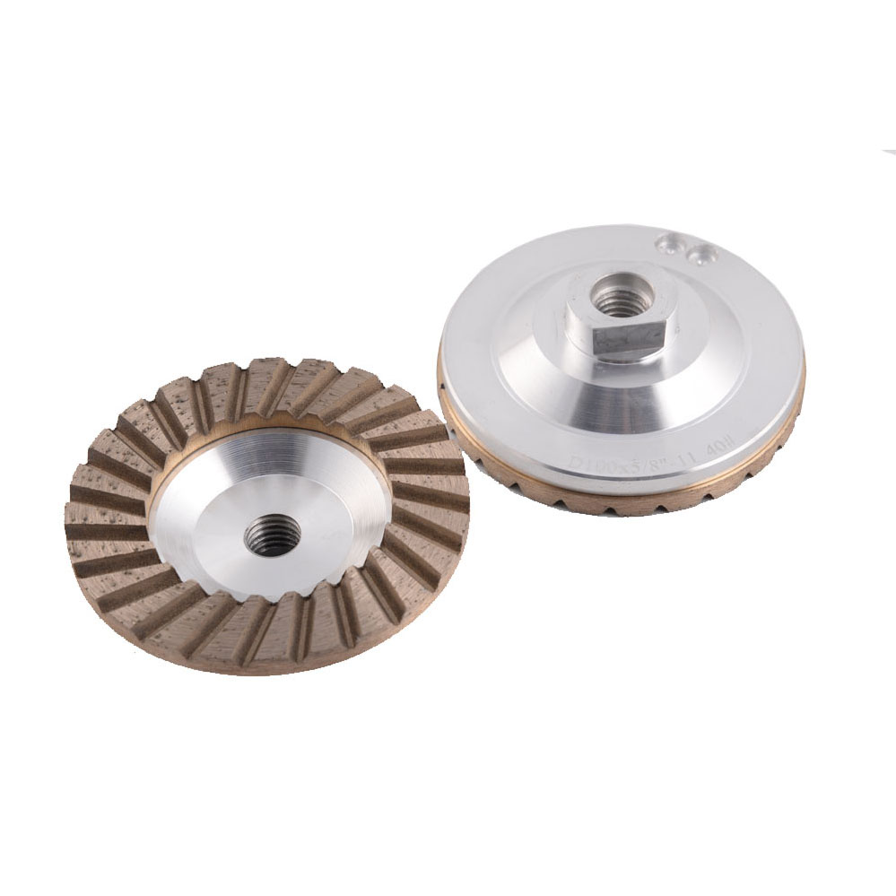 铝基体波纹磨皿